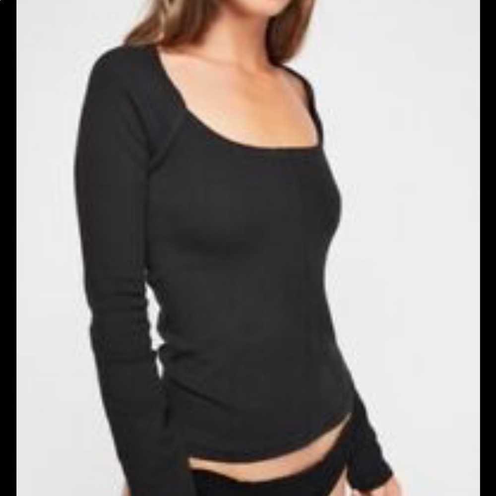 Intimately Free People Angie Top Black